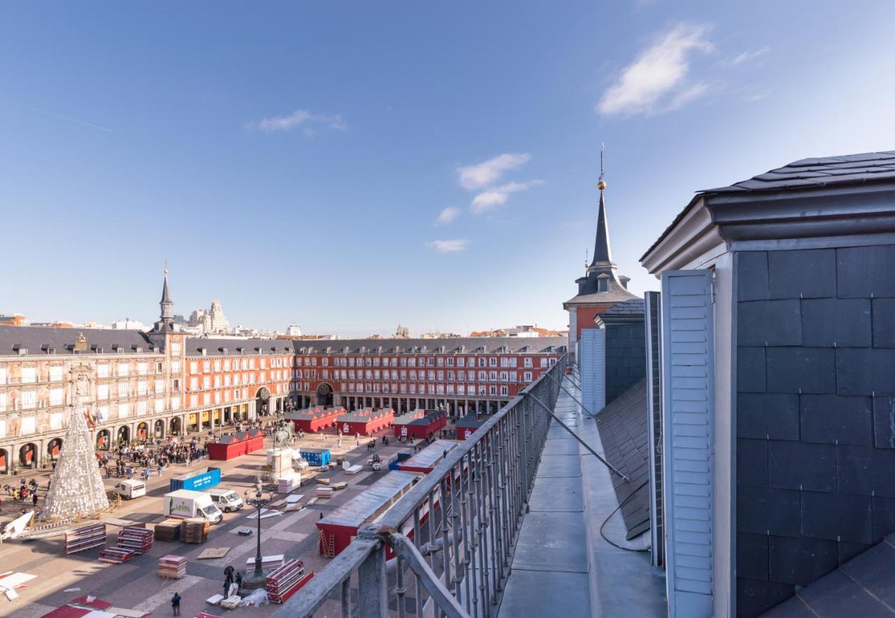 Historic Penthouse Plaza Mayor In Madrid Exterior photo